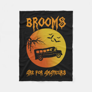 Brüder sind für Amateurs Busfahrer Halloween Men W Fleecedecke