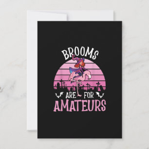 Brüder sind für Amateurs u2013 Spooky Halloween Fl Einladung