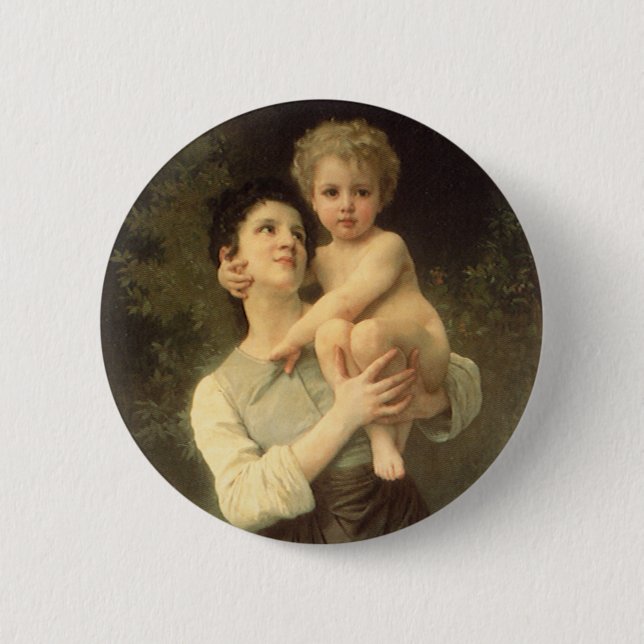 Bruder und Schwester von William Adolphe Bouguerea Button (Vorderseite)