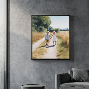 Bruder- und Schwesterliebe Poster