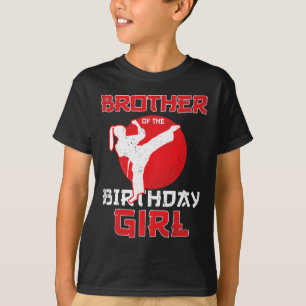 Bruder von Karate Taekwondo Girl Mart T-Shirt