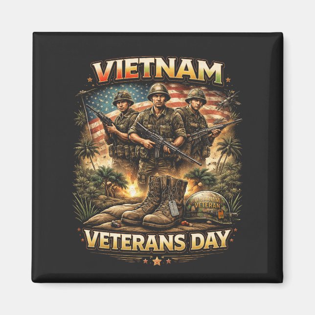 Brüder von Vietnam Magnet (Vorne)
