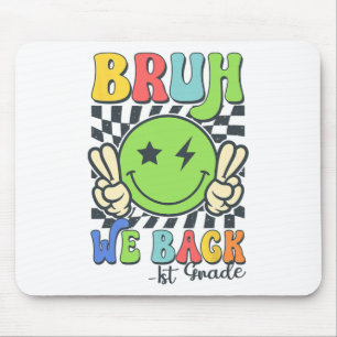 Bruder wir sind zurück 1. Klasse Lächeln Gesicht L Mousepad