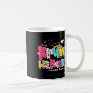 Bruder wir sind zurück Vertretungslehrer Willkomme Kaffeetasse