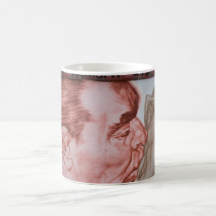 Bruderkuss Kaffeetasse