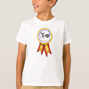 Brüderliches Liebe Rabbitry Logo T-Shirt