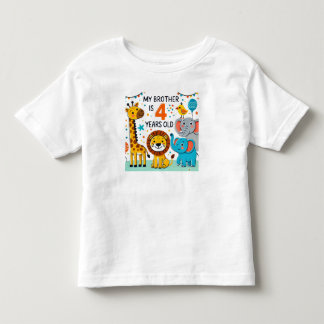 Bruders vier kleinkind t-shirt