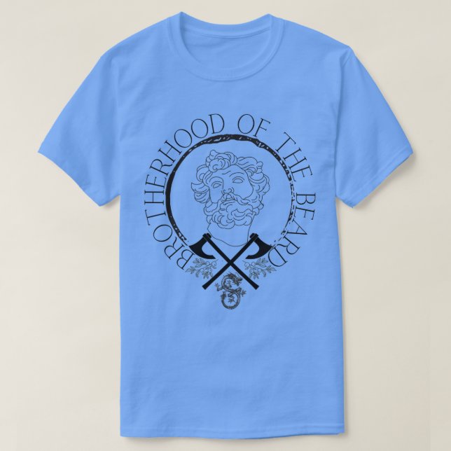 Bruderschaft des Bart T-Shirt (Design vorne)