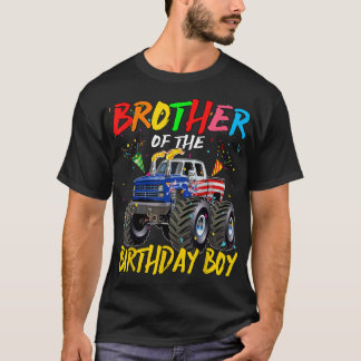 Bruderschaft des Geburtstagskindermonsters Truck G T-Shirt