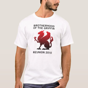 Bruderschaft des Greif-Wiedersehen-Logo-T-Shirts T-Shirt