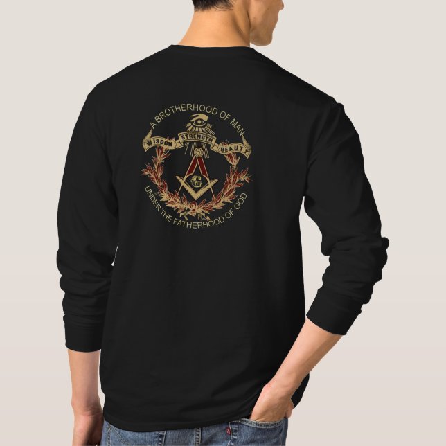 Bruderschaft des menschlichen T - Shirt (Rückseite)