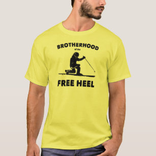 Bruderschaft des Telemarkskifahrens T-Shirt
