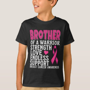 Bruderschaft eines Brustkrebses eines Kriegers T-Shirt