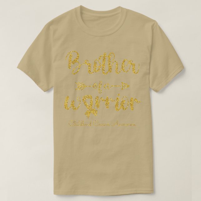 Bruderschaft eines Kriegers T-Shirt (Design vorne)