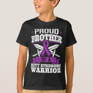 Bruderschaft eines Rett-Syndroms - Bewusstsein des T-Shirt