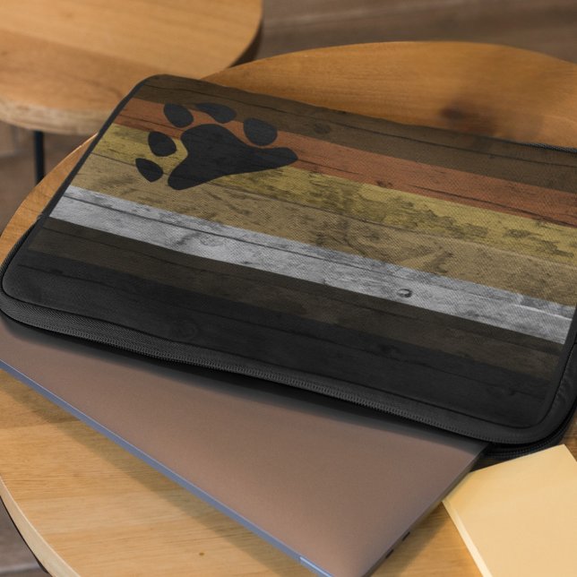 Bruderschaft von Holzkörnern - Fahne Laptopschutzhülle (Von Creator hochgeladen)