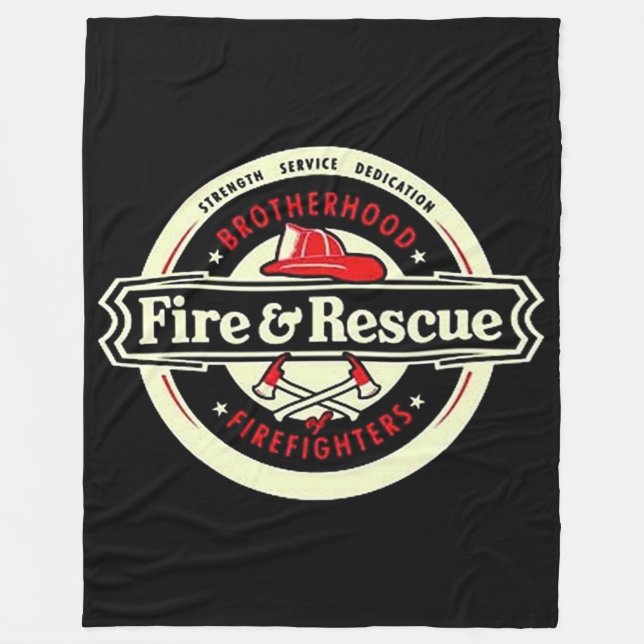 Bruderschafterfeuerwehr Fleecedecke (Vorderseite)