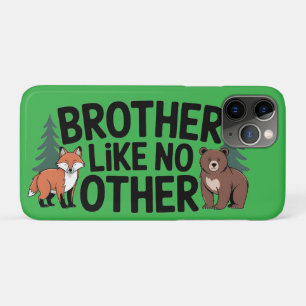 Brüderschaftsgrafik: Illustration von Fuchs und Bä Case-Mate iPhone Hülle