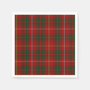 Brue Clan Tartan Kariert Paper Napkins Serviette