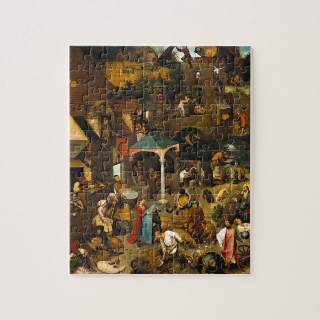 Bruegel Netherlandish Sprichwörter (Vertikal)