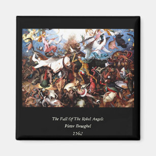 Bruegels "Der Fall der Engel der Rebellen" (1562) Magnet