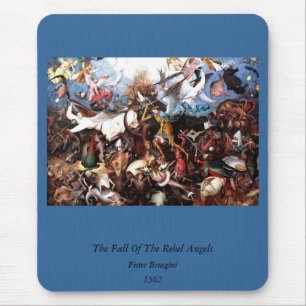 Bruegels "Der Fall der rebellischen Engel" (1562) Mousepad