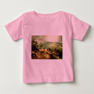 Bruegel's Landschaft mit dem Fall von Icarus - 155 Baby T-shirt