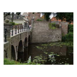 Brug, Dutch village Poster