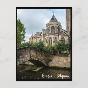 Bruges, Belgique. Brujas, Belgique Carte postale