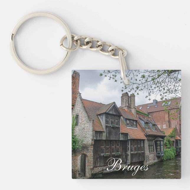 Brügge Altstadt in Belgien Schlüsselanhänger (Vorderseite)