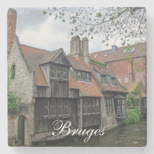 Brügge Altstadt in Belgien Steinuntersetzer