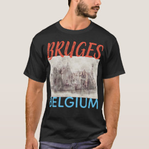 Brügge Belgien, Frauen T-Shirt