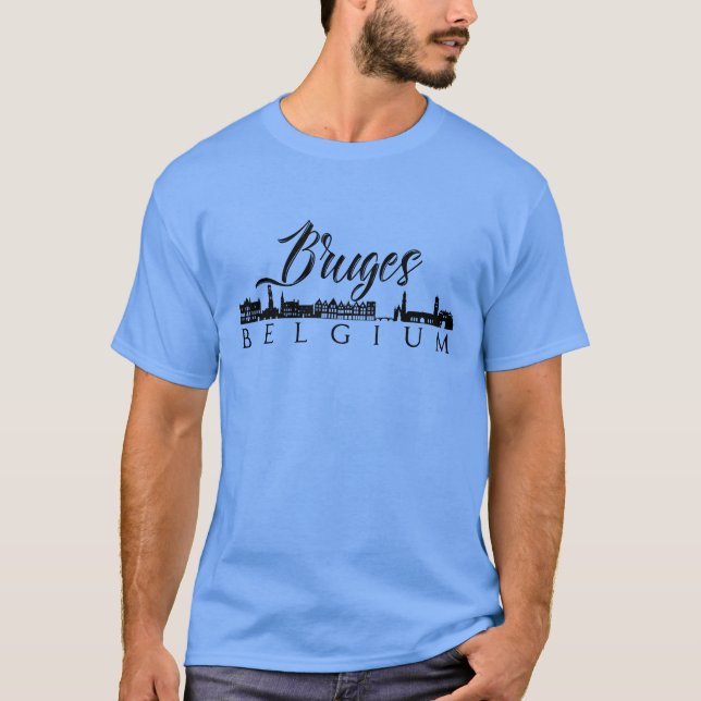 Brügge, Belgien T-Shirt (Vorderseite)