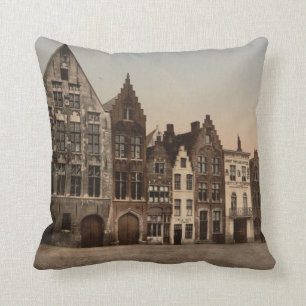 Brügge-Bibliothek, Belgien Kissen