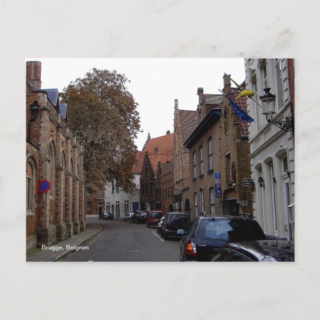 Brugge (Brügge), Belgien Postkarte (Vorderseite)