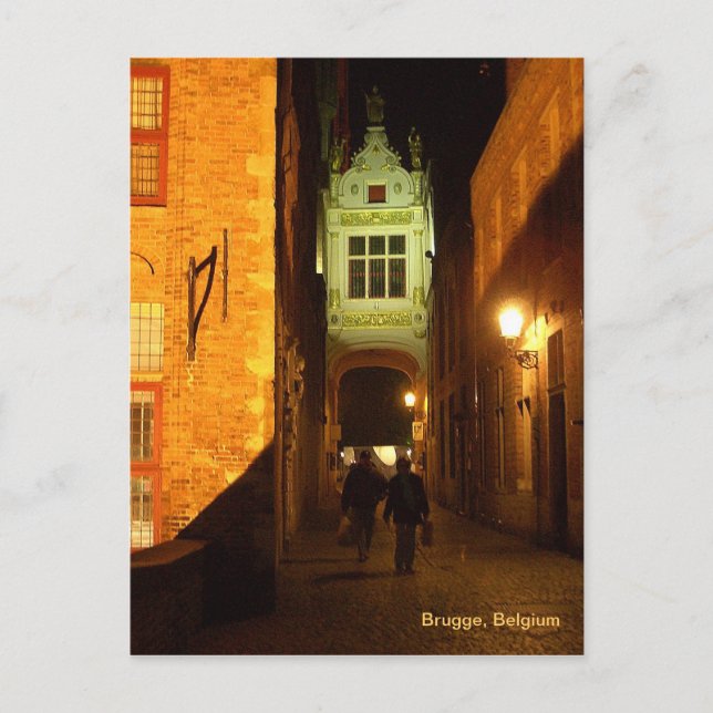 Brugge (Brügge), Belgien Postkarte (Vorderseite)