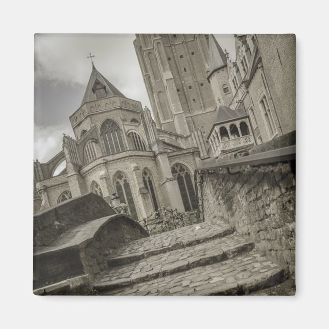 Brügge Church Our Lady Magnet (Vorne)