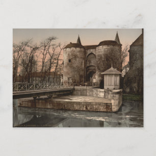 Brügge - Gent Gate, Belgien Postkarte
