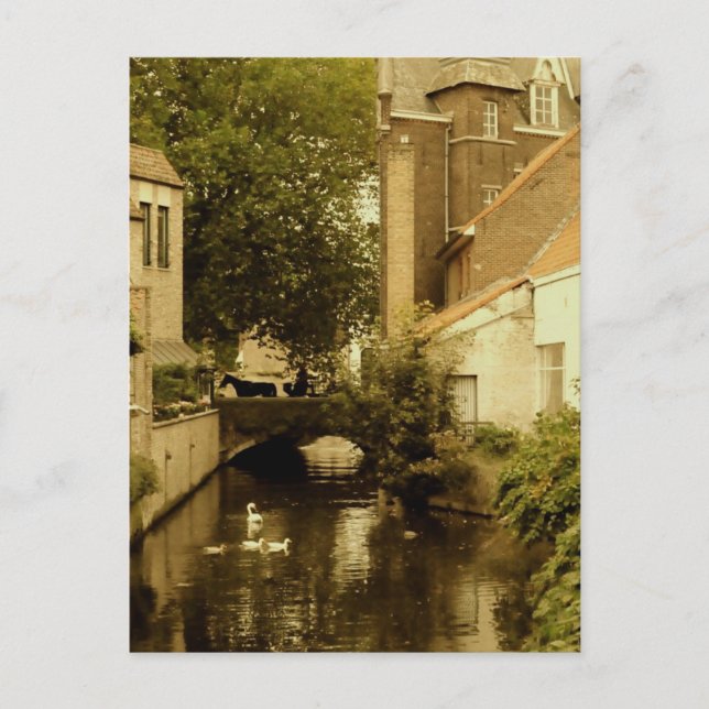 Brügge III Postkarte (Vorderseite)