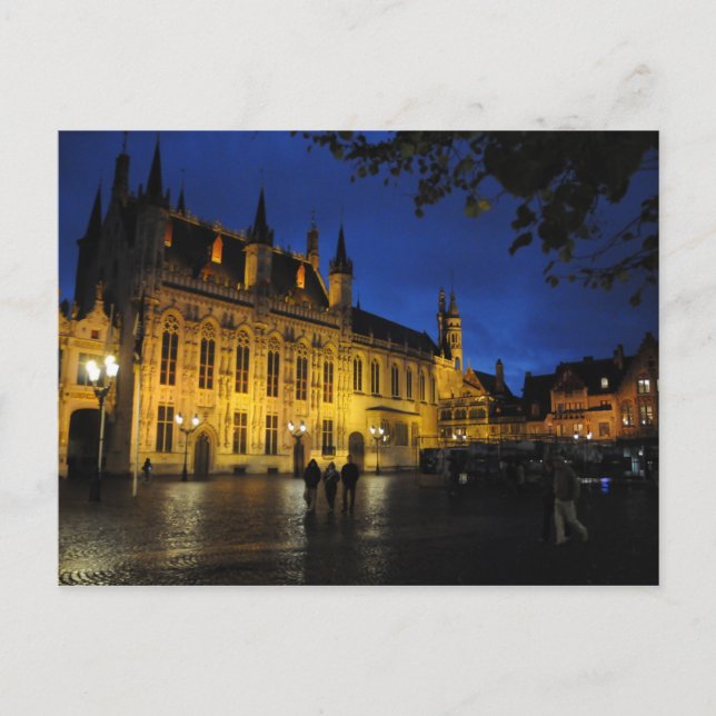 Brügge Kathedrale Postkarte (Vorderseite)