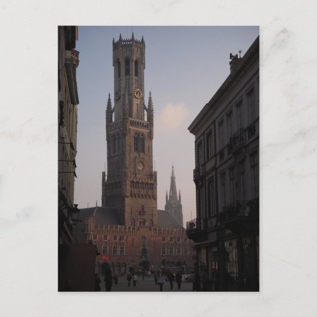 Brugge Postkarte (Vorderseite)