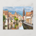 Brügge Stadt Belgien Postkarte<br><div class="desc">Brügge ist die Hauptstadt und größte Stadt der Provinz Westflandern in der Flämischen Region Belgiens. 
Brügge ist ein beliebtes Reiseziel in Belgien</div>