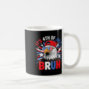 Bruh 4. Juli Jungen Kinder Vierter Juli Weißkopfse Kaffeetasse