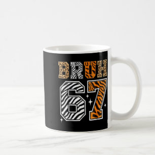 Bruh 67 Meme Safari-Tiere Wildtier-Zoo-Tierpfleger Kaffeetasse