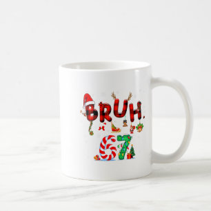 Bruh 67 Sechs Sieben 6 7 Meme Weihnachten Zuckerst Kaffeetasse