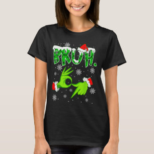 Bruh 67 Six Seven 6 7 Meme Weihnachten Lustig Gen T-Shirt