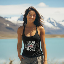 Bruh Anciennement connu - Maman Débardeur de la fê