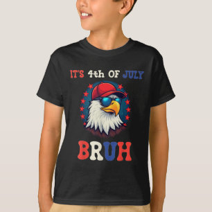 Bruh Bald Eagle Patriotic American, 4. Juli T-Shirt
