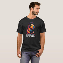 Bruh Capybara Video Game for Gamers T-Shirt