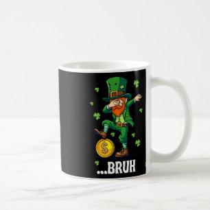 Bruh Dab Leprechaun Lustig Kinder Jungen Männer St Kaffeetasse